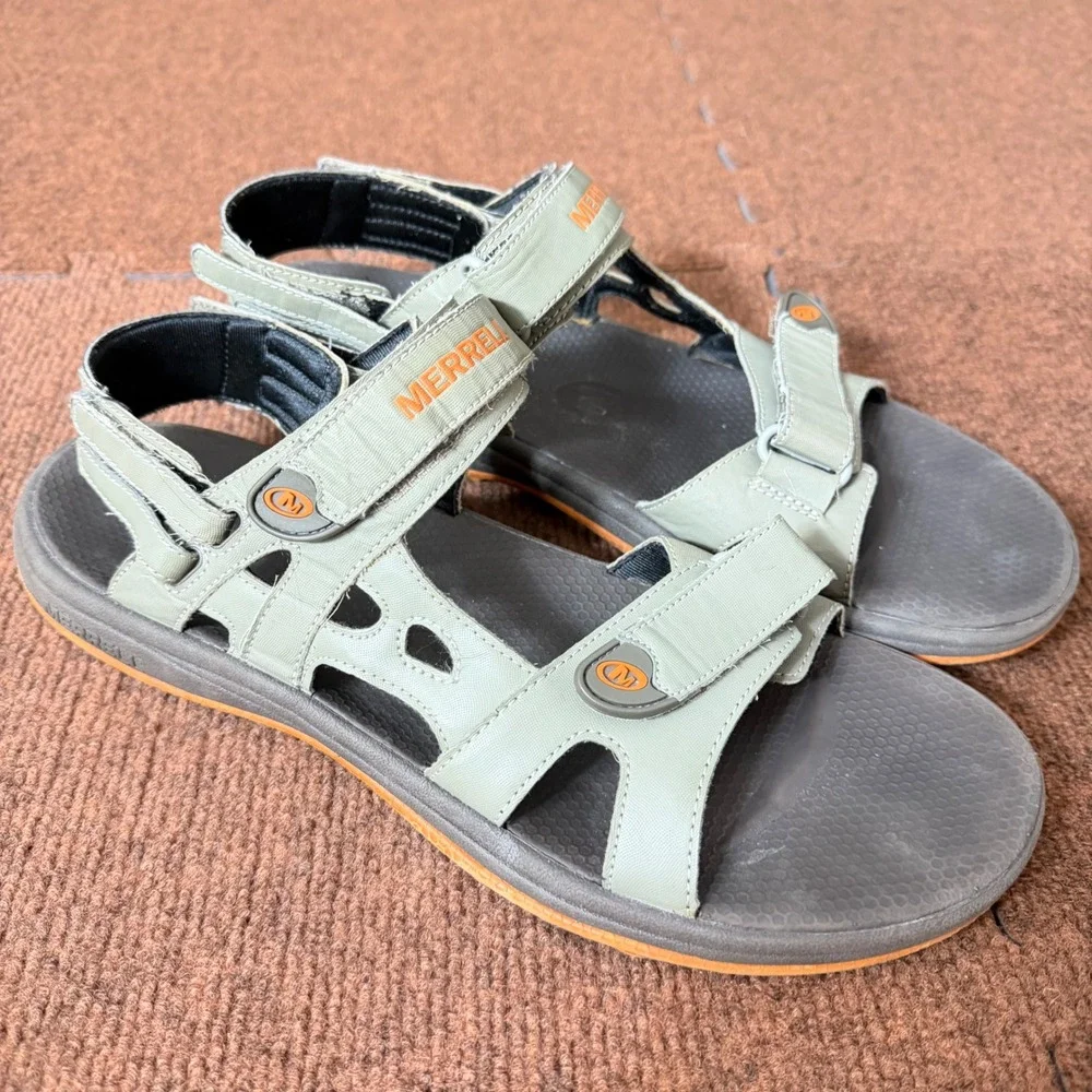 Merrell Mens Sandal Bungee Cord Marmalade Hiking Sport‎ J149842C Size 12 B+